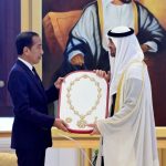 president jokowi receives order of zayed award
