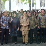 seskab dan mensesneg gelar halalbihalal di lingkungan lembaga kepresidenan