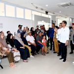 presiden jokowi tinjau fasilitas dan pelayanan kesehatan di rsud sultan thaha saifuddin