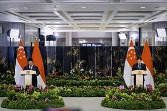 presiden prabowo dan pm wong sepakat dorong solusi damai untuk gaza, iran–israel, hingga krisis myanmar