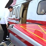 presiden jokowi kunjungan kerja ke karawang untuk resmikan tambak