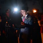 president jokowi pays tribute to national heroes in nusantara capital