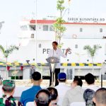 resmikan rehabilitasi pelabuhan wani dan pantoloan, presiden: tingkatkan mobilitas dan ekonomi di sulteng