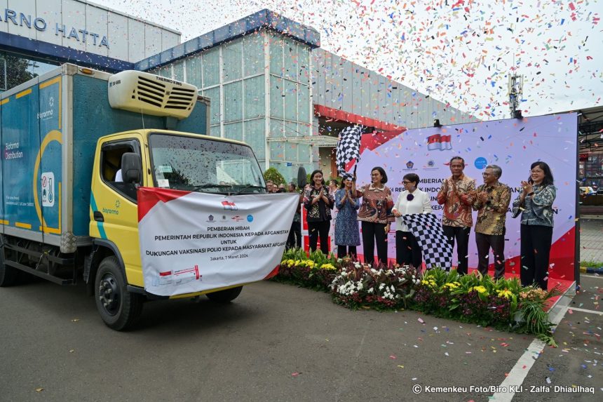 indonesia kirimkan bantuan 10 juta dosis vaksin polio ke afghanistan