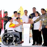 presiden jokowi groundbreaking pusat pelatihan paralimpiade di karanganyar