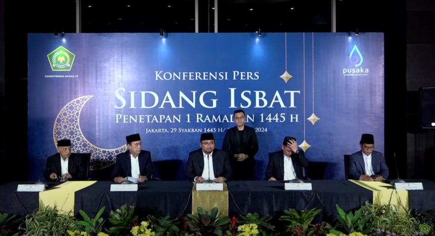 pemerintah tetapkan 1 ramadan 1445h jatuh pada selasa, 12 maret 2024