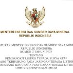 pemerintah terbitkan aturan terbaru plts atap, kapasitas pemasangan tidak dibatasi