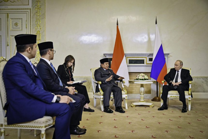 presiden prabowo apresiasi dukungan rusia untuk keanggotaan indonesia di brics