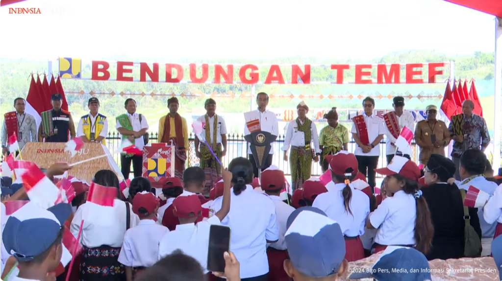 resmikan bendungan temef, presiden: kunci kemakmuran di ntt adalah air 18 resmikan bendungan temef, presiden: kunci kemakmuran di ntt adalah air