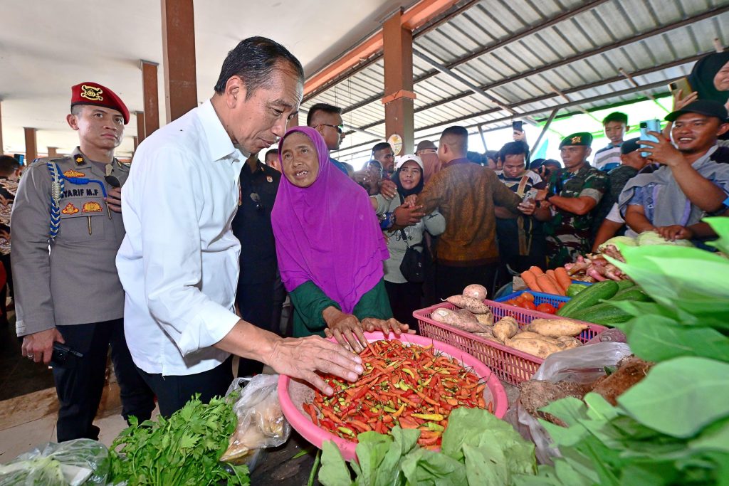 kunjungi pasar sebukit rama, presiden jokowi: harga baik dan stabil 18 kunjungi pasar sebukit rama, presiden jokowi: harga baik dan stabil