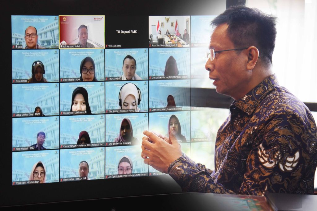 tingkatkan kapasitas penerjemah pemerintah, setkab gelar pelatihan fungsional angkatan iii 18 tingkatkan kapasitas penerjemah pemerintah, setkab gelar pelatihan fungsional angkatan iii
