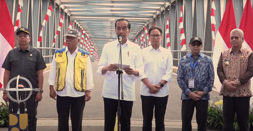 presiden jokowi resmikan duplikasi jembatan kapuas i 18 presiden jokowi resmikan duplikasi jembatan kapuas i