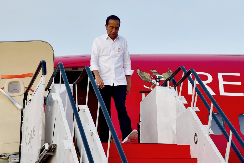 presiden jokowi kunjungan kerja ke kalimantan timur