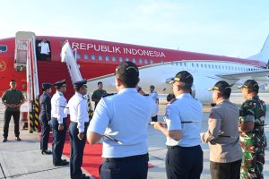 presiden jokowi lakukan kunjungan kerja ke kalimantan tengah