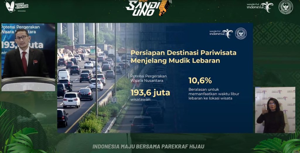 menparekraf minta pemda dan pelaku pariwisata pastikan kesiapan destinasi sambut libur lebaran 18 menparekraf minta pemda dan pelaku pariwisata pastikan kesiapan destinasi sambut libur lebaran