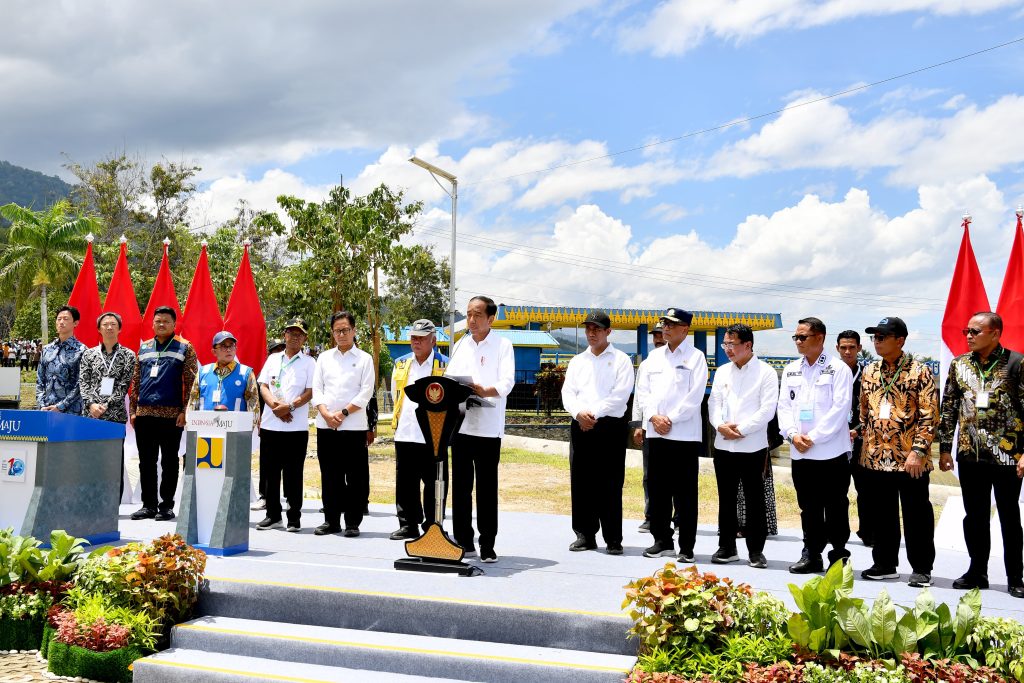 resmikan rekonstruksi jaringan irigasi gumbasa, presiden dorong peningkatan produktivitas dan ketahanan pangan 18 resmikan rekonstruksi jaringan irigasi gumbasa, presiden dorong peningkatan produktivitas dan ketahanan pangan