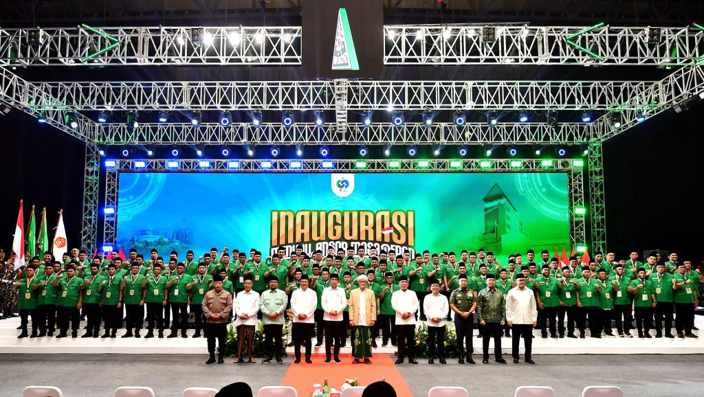 presiden hadiri inaugurasi ansor dan pelantikan pengurus pusat gp ansor 2024-2029 di gbk 18 presiden hadiri inaugurasi ansor dan pelantikan pengurus pusat gp ansor 2024-2029 di gbk