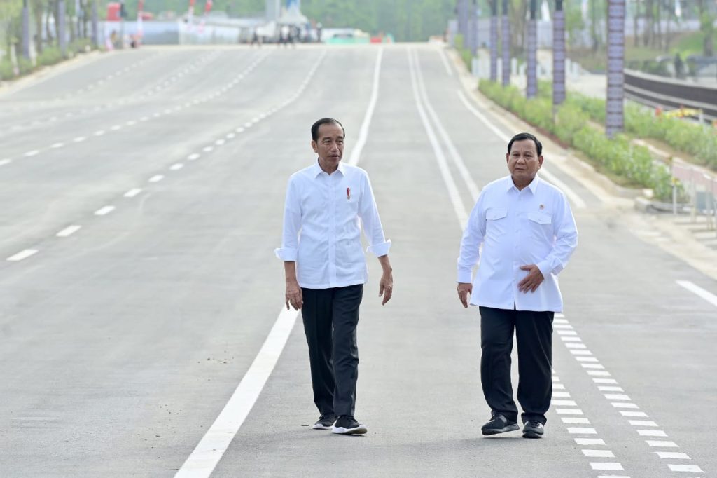 presiden jokowi dan menhan prabowo tinjau progres pembangunan ikn 18 presiden jokowi dan menhan prabowo tinjau progres pembangunan ikn