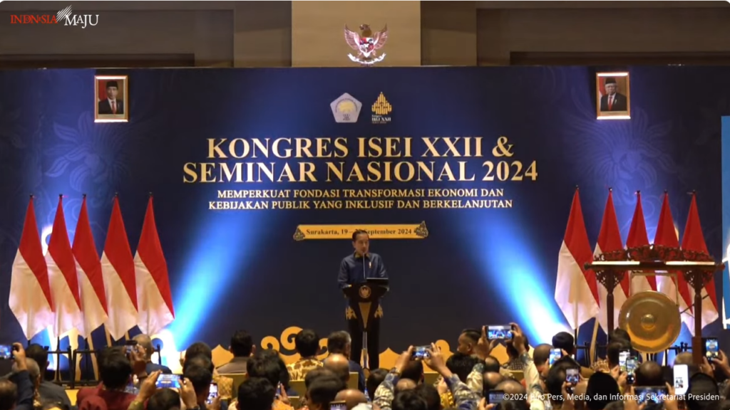 buka kongres isei, presiden jokowi tekankan pembentukan pasar kerja 18 buka kongres isei, presiden jokowi tekankan pembentukan pasar kerja