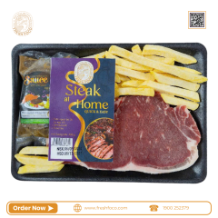 Bò và khoai tây Steak at home FRESHFOCO 400g