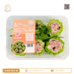 Khổ qua nhồi thịt cắt khúc FRESHFOCO 370g