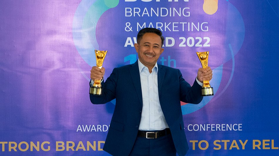 Garuda Daya Pratama Sejahtera Again Successfully Wins Two Awards at the 2022 BUMN Branding & Marketing Award Event