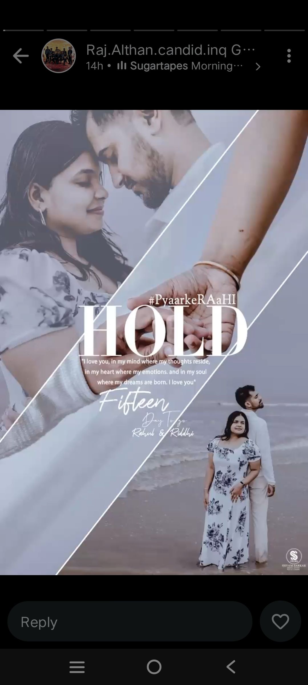 Pre wedding shoot