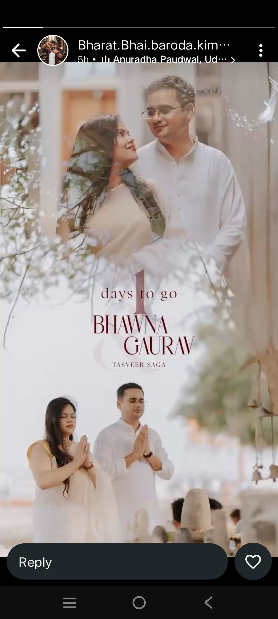 Pre wedding shoot