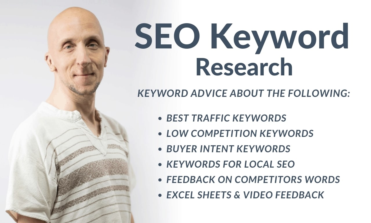 I Will research the best SEO keywords for your website