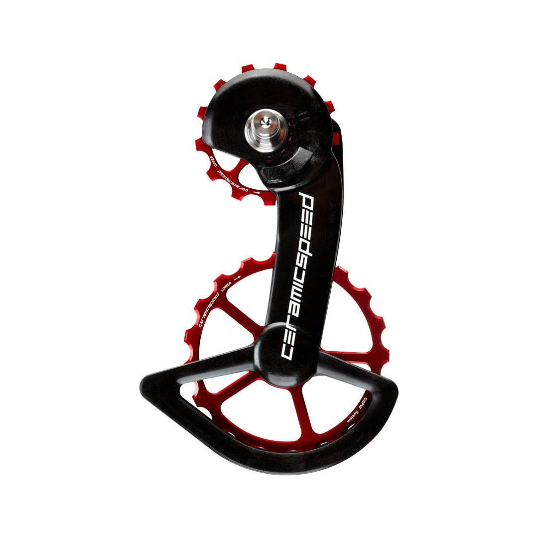 OSPW CERAMIC SPEED ALLOY SHIMANO DURAACE 9200 SERIES RED COATED