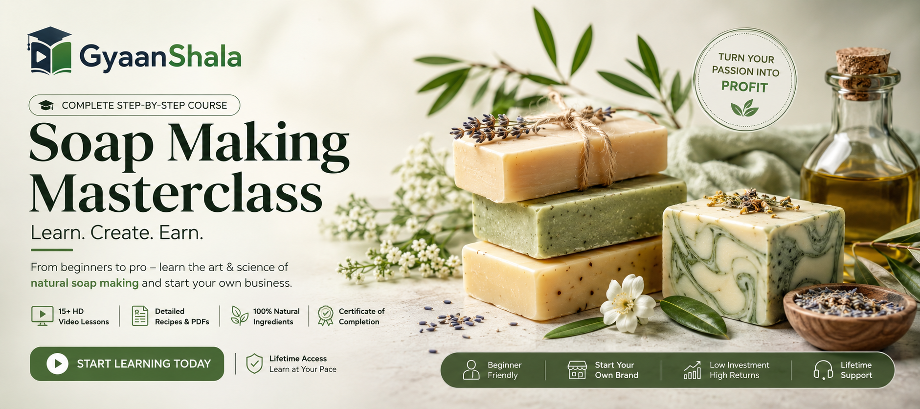 SoapShala — Home Soap Business Course