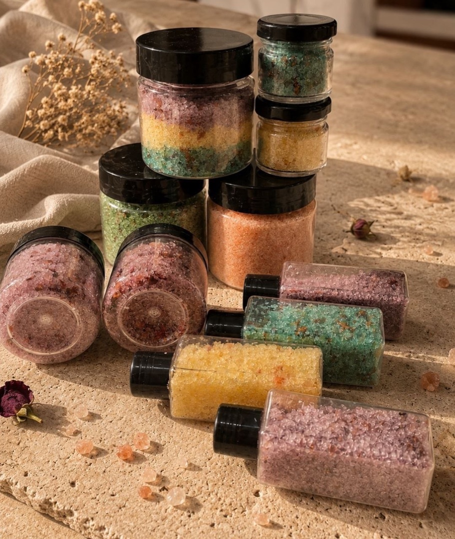 Green tea detox salt