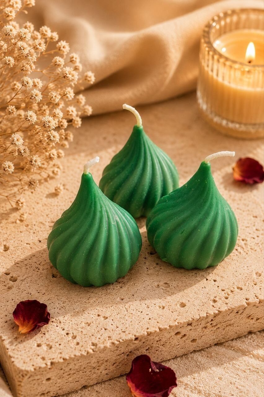 Festive modak candles