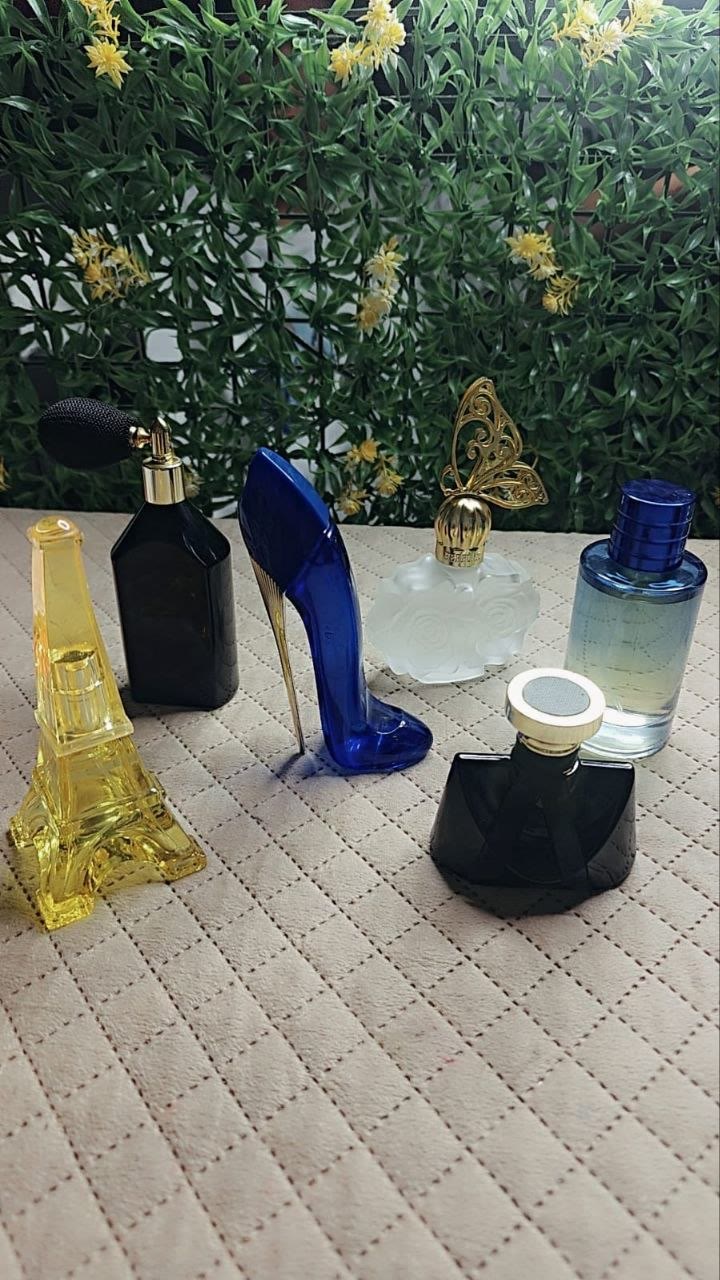 The six practice fragrances