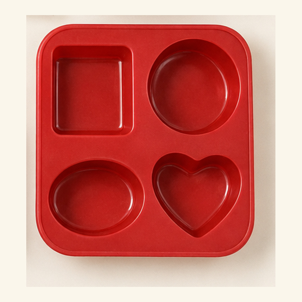 4-Shape Soap Mould