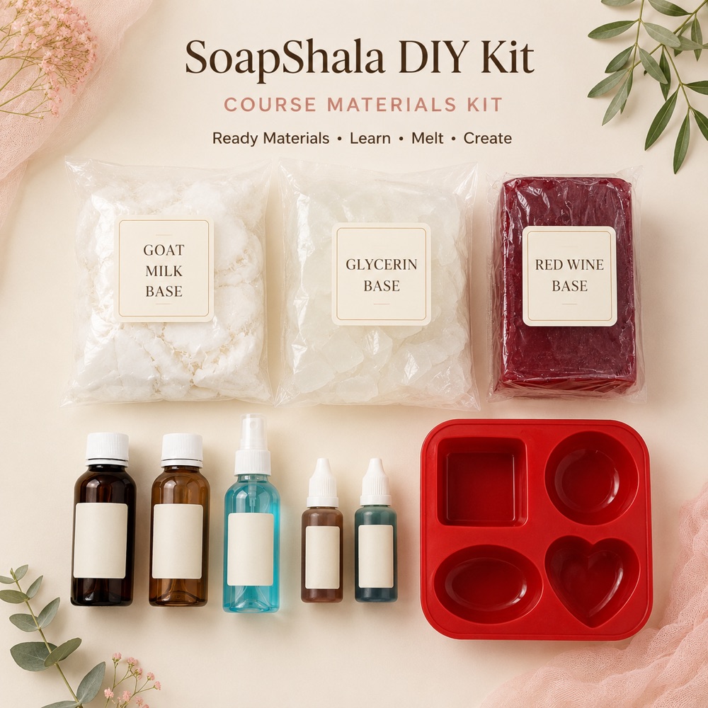 SoapShala DIY Soap Course Materials Kit