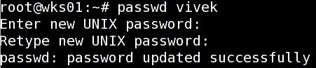 cara ganti password user di sistem