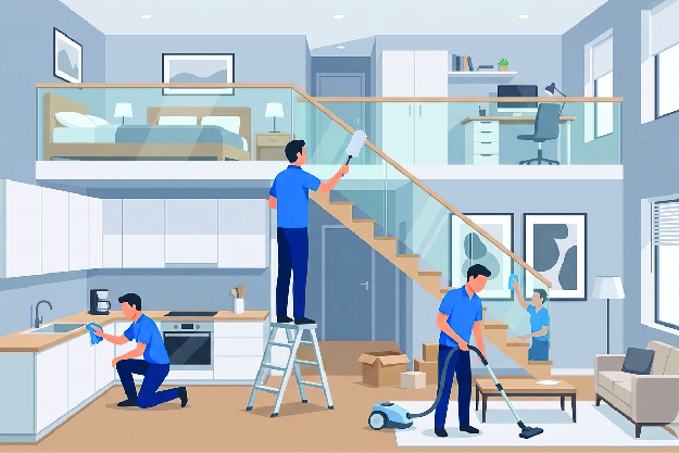 Duplex Home Deep Cleaning