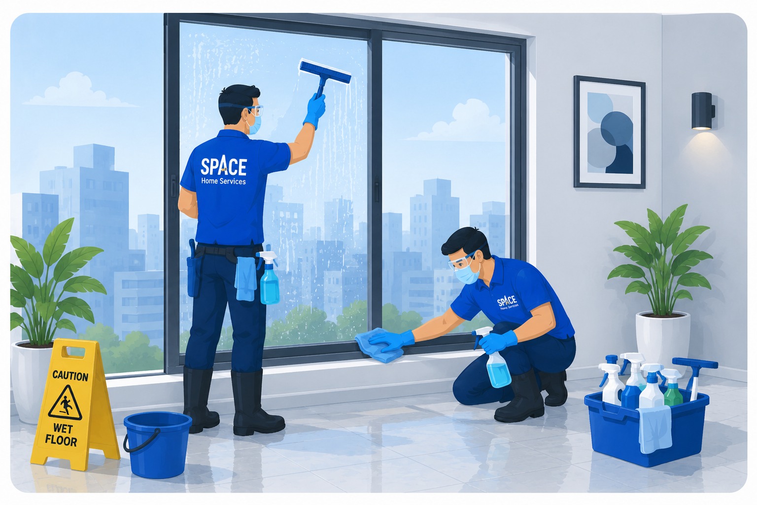 Single Window Cleaning