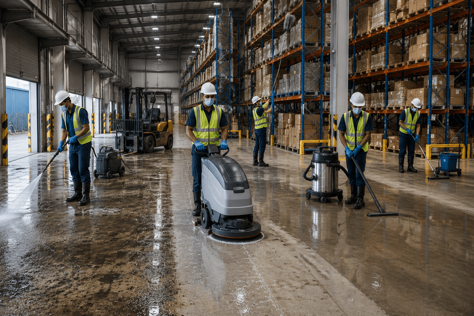Warehouse & Factory Cleaning