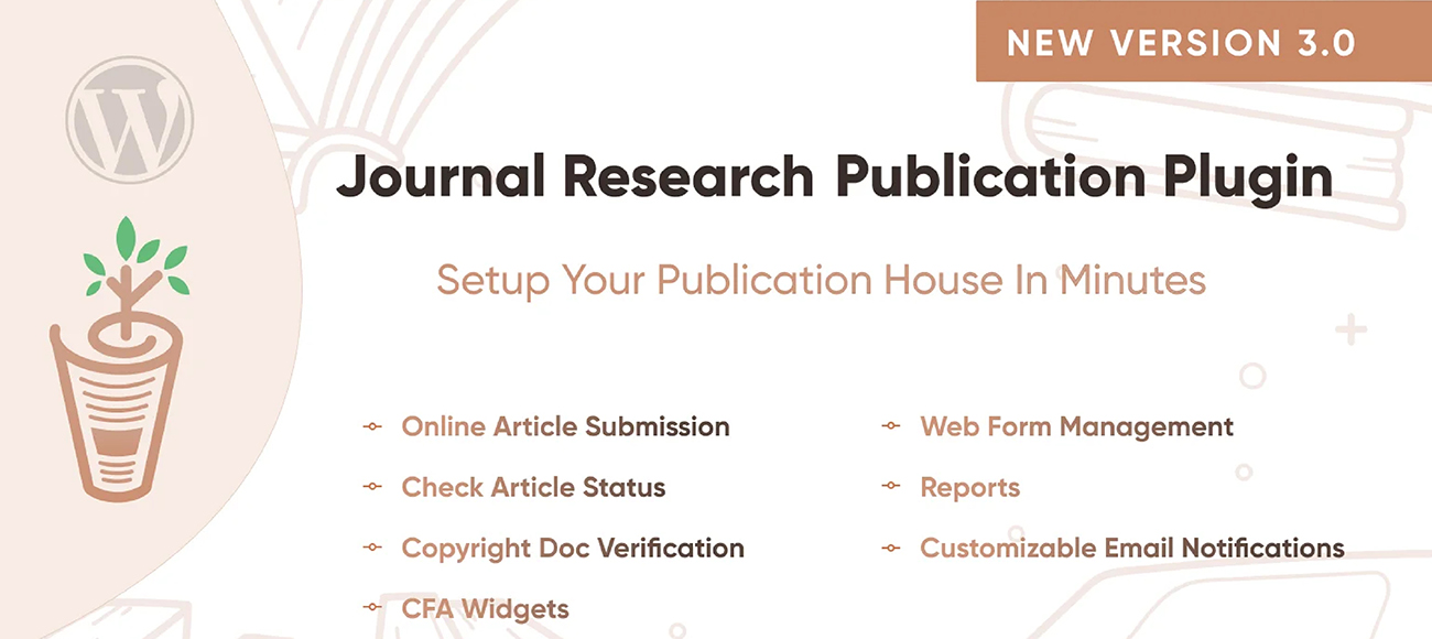 Introduction To Journal Research Publication WordPress Plugin