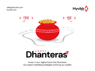 At Hyvikk Solution, we turn your digital goals into your greatest assets. Wishing you a Dhanteras filled with innovation, growth, and golden success! 👣✨

To Know More About Us ⬇️⬇️
Hyvikk Solutions
309, Swara Parklane,
Atabhai Chowk,
Bhavnagar - 364001,
Gujarat, India
Mo: 9429233567

Email👉 sales@hyvikk.com
Website👉https://bit.ly/hyvikk-solutions

#happydhanteras #dhanteras2025 #dhanteras #diwali #indianfestival #wealthcreation #digitaltransformation #digitalmarketing #webdevelopment #appdevelopment #mobileapp #ios #android #hyvikk #festivevibes #innovation