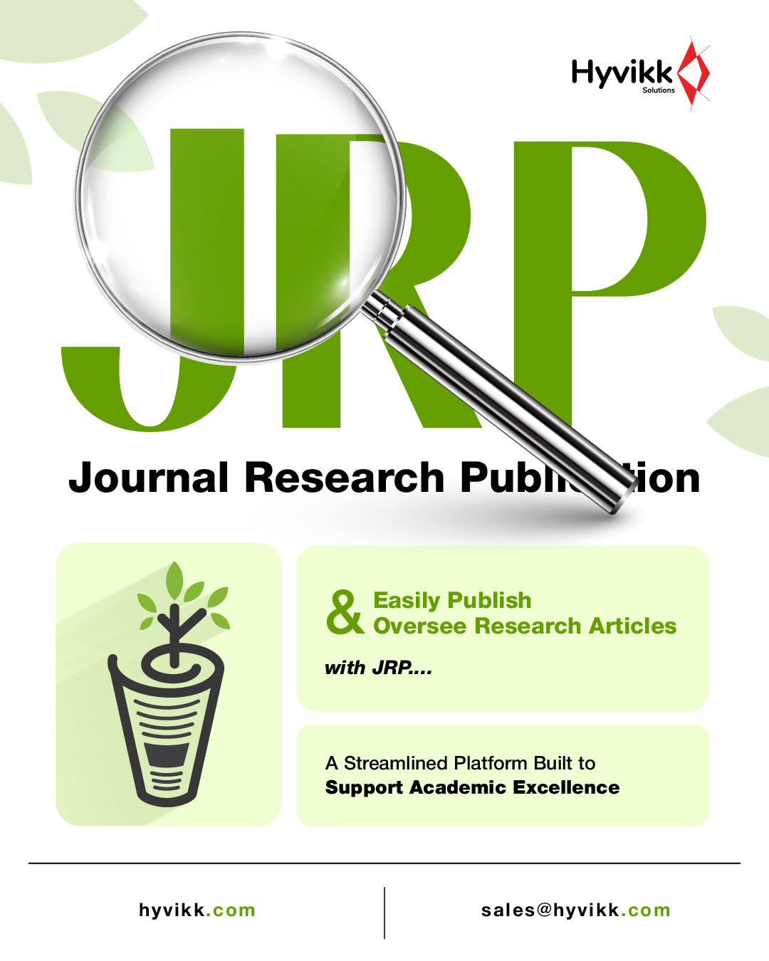 🚀 Accelerate your research impact with our Journal Research Publication WordPress plugin! 📚🔬

Publish your research seamlessly and reach a wider audience. 🌎✨ Maximize your influence and make a lasting impact in your field. Get started today! 💡

To know more about the Journal Research Publication plugin👇
https://blog.hyvikk.com/save-time-money-with-journal-research-publication/

Contact us ⬇⬇
Hyvikk Solutions
309, Swara Parklane,
Atabhai Chowk,
Bhavnagar - 364001,
Gujarat, India
Mo: 9429233567

Email👉sales@hyvikk.com
Website👉bit.ly/hyvikk-solutions

#Hyvikk #JournalResearchPublication #publication #plugin #research #researchpaper #wordpressplugin #wordpress #publishing #journals