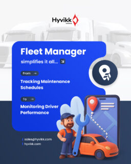 👉 Track. Monitor. Manage. 🚚 

Optimize your fleet’s #performance with cutting-edge #technology and expert-driven solutions from #Hyvikk’s #FleetManager. 🚒🎉 

Buy Now👉 : https://codecanyon.net/item/fleet-manager/20051839?s_rank=6

To Know More About Us⬇⬇
Hyvikk Solutions
309, Swara Parklane,
Atabhai Chowk,
Bhavnagar - 364001,
Gujarat, India
Mo: 9429233567

Email👉sales@hyvikk.com
Website👉 bit.ly/hyvikk-solutions

#FleetManagement #FleetManager #FleetTracking #Logistics #Transportation #FleetSolutions #VehicleTracking #FleetMaintenance #FleetSoftware #SmartFleet #Telematics #FleetOperations #FleetTrackingSystem #Hyvikk