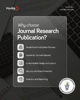 Publish smarter with a platform built for clarity, security, and academic excellence.
From streamlined workflows to powerful analytics — Journal Research Publication keeps everything effortless.

Learn more about the plugin: https://1.envato.market/journal-pub

To Know More About Us ⬇⬇

Hyvikk Solutions
309, Swara Parklane,
Atabhai Chowk, 
Bhavnagar – 364001, 
Gujarat, India
📞 9429233567
✉️ sales@hyvikk.com
🌐 Website: bit.ly/hyvikk-solutions

#AcademicPublishing #ResearchInnovation #ScholarlyCommunication #OpenAccess #ResearchCommunity #AcademicTechnology #PublishWithEase #DigitalResearch #HigherEducation #ResearchManagement #hyvikk
