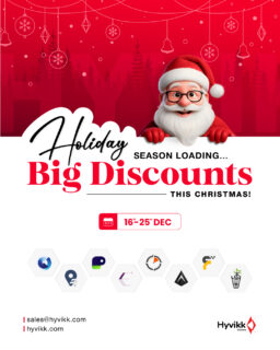 The festive vibes are ON! 🎅✨ 
We’re preparing something HUGE for you this Christmas. 
Keep your eyes open — the biggest savings of the year are almost here!

To Know More About #Hyvikk Solutions 👇👇

Hyvikk Solutions
309, Swara Parklane,
Atabhai Chowk,
Bhavnagar - 364001,
Gujarat, India
Mo: 9429233567
Email👉sales@hyvikk.com
Website👉 bit.ly/hyvikk-solutions

#sale #discounts #offers #Christmas #christmassale #christmasoffers #deals #biggestsaleoftheyear #bestproducts #bestprices #SaleAlert #savemoney #FleetManagement #equicare #dealsforyou #products #hyvikksale