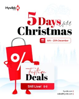 The countdown is ON! 
Celebrate with festive discounts across your favourite Hyvikk Solutions tools. 
Only 5 days to go!

SHOP NOW👉 https://shop.hyvikk.co/shop 🛒

#xmassale #xmasoffers #christmassale  #christmasdeals #FestiveOffers #UpTo50Off #LimitedTimeOffer #shopnow #bestdeals #FestiveOffers #saleseason #SaleSeason2025 #GrabTheDeal #SaveBig #bestproducts #bestprices #BestPriceDeal