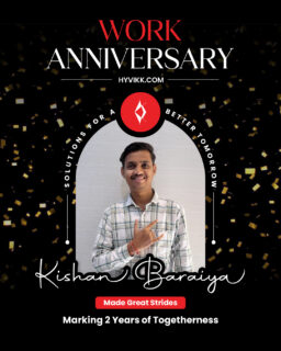 🎊 Happy 2nd Work Anniversary! 🌟 Celebrating your passion, creativity, and the energy you bring that lights up our team every day! ✨

To Know More About #Hyvikk Solutions ⤵⤵

Hyvikk Solutions
309, Swara Parklane,
Atabhai Chowk,
Bhavnagar - 364001,
Gujarat, India
☎ 9429233567
📩sales@hyvikk.com
🔗 bit.ly/hyvikk-solutions

#WorkAnniversary #WorkAnniversaryCelebration #ProfessionalJourney #YearsOfDedication #SuccessJourney #webdeveloper #webdevelopment #appdevelopment #webapplications #androidapp #mobileappdevelopment