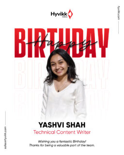 🎂 Cheers to You! 
Happy Birthday!! Here’s to a year of growth, wins, and exciting new challenges. Keep soaring! ✨📈 

— Team Hyvikk Solution

To Know More About #Hyvikk Solutions ⤵⤵
Hyvikk Solutions
309, Swara Parklane,
Atabhai Chowk,
Bhavnagar - 364001,
Gujarat, India
☎ 9429233567
📩sales@hyvikk.com
🔗 bit.ly/hyvikk-solutions

#happybirthday #birthdaycelebration #birthdaygirl #goodwishes #success #Hyvikk #birthdaycake #contentcreator #contentwriter #technicalcontentwriter #technicalcontentcreation #hyvikksolutions