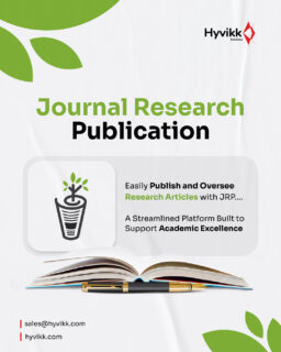 Simplify academic publishing with Journal Research Publication 🧠📄

Publish, manage, and oversee research articles effortlessly ⚙️ through a powerful, streamlined system 🚀 designed to uphold academic excellence 🎓 at every stage 📚✨

To Know More About #Hyvikk Solutions ⬇️⬇️
Hyvikk Solutions
309, Swara Parklane,
Atabhai Chowk,
Bhavnagar - 364001,
Gujarat, India
📞 9429233567
📩sales@hyvikk.com
🔗 bit.ly/hyvikk-solutions

#ResearchPublication #AcademicJournals #ScholarlyPublishing
#OpenAccess #ResearchCommunity #PeerReview #JournalManagement
#AcademicWriting #Researchers #EduTech #HigherEducation
#DigitalPublishing #AcademicExcellence #Hyvikk